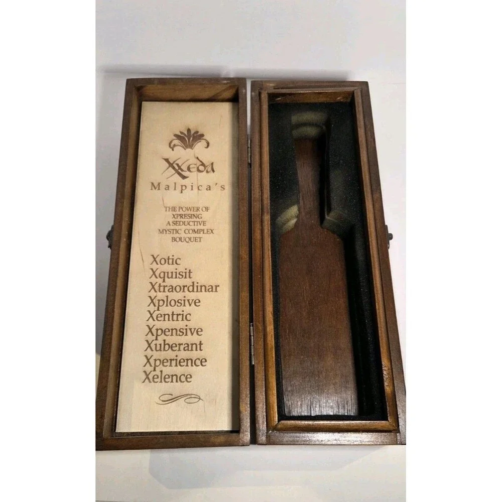 Xxeda Xotec Extra Anejo Wooden Decorative Hinged Box W Slip Lock Closure